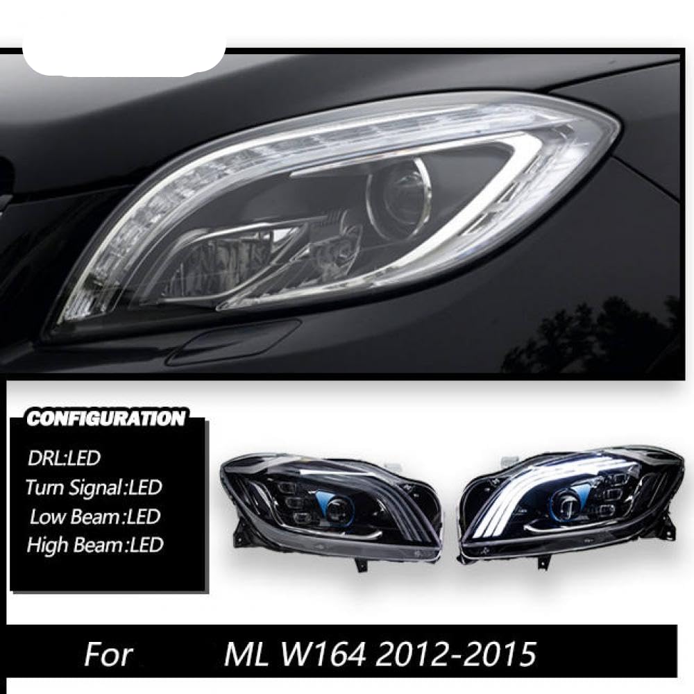 Typy LED-Projektor-Scheinwerferkompatibel mit ML W164 2012-2015 Daytime Running Light Automotive Accessoire Typy LED-Projektor-Scheinwerferkompatibel mit ML W164 2012-2015 Daytime Running Light Automotive Accessoire von IVLAZLRG