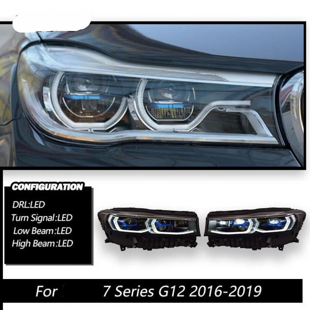 Typy -Projektor -Scheinwerfer und tagsüber laufende Lichtkompatibel mit 7er G12 2016 bis 2019 Automobilzubehör Typy -Projektor -Scheinwerfer und tagsüber laufende Lichtkompatibel mit 7er G12 2016 bis 2019 Automobilzubehör von IVLAZLRG