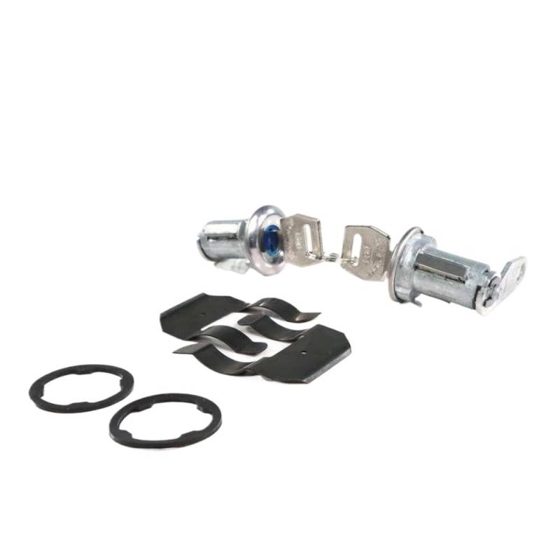 Universal Türschlosszylinder Set mit kompatibel mit E-150 250 350 Econolin Mustang Custom F100 F150 F350 von IVLAZLRG