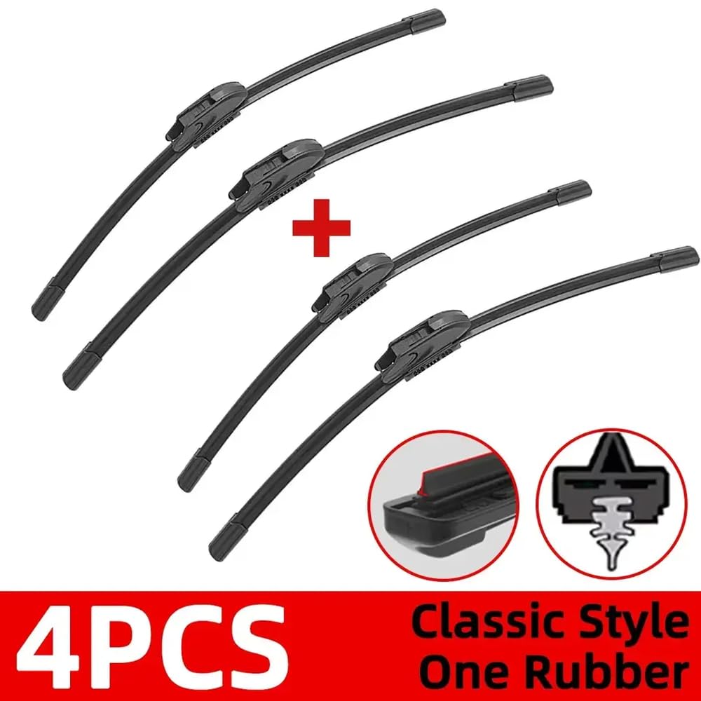 Wischer Gummi kompatibel mit G25 G35 Limousine G37 V36 vordere Windschutzscheibe -Wischer -Ersatzteile(4 PCS) von IVLAZLRG