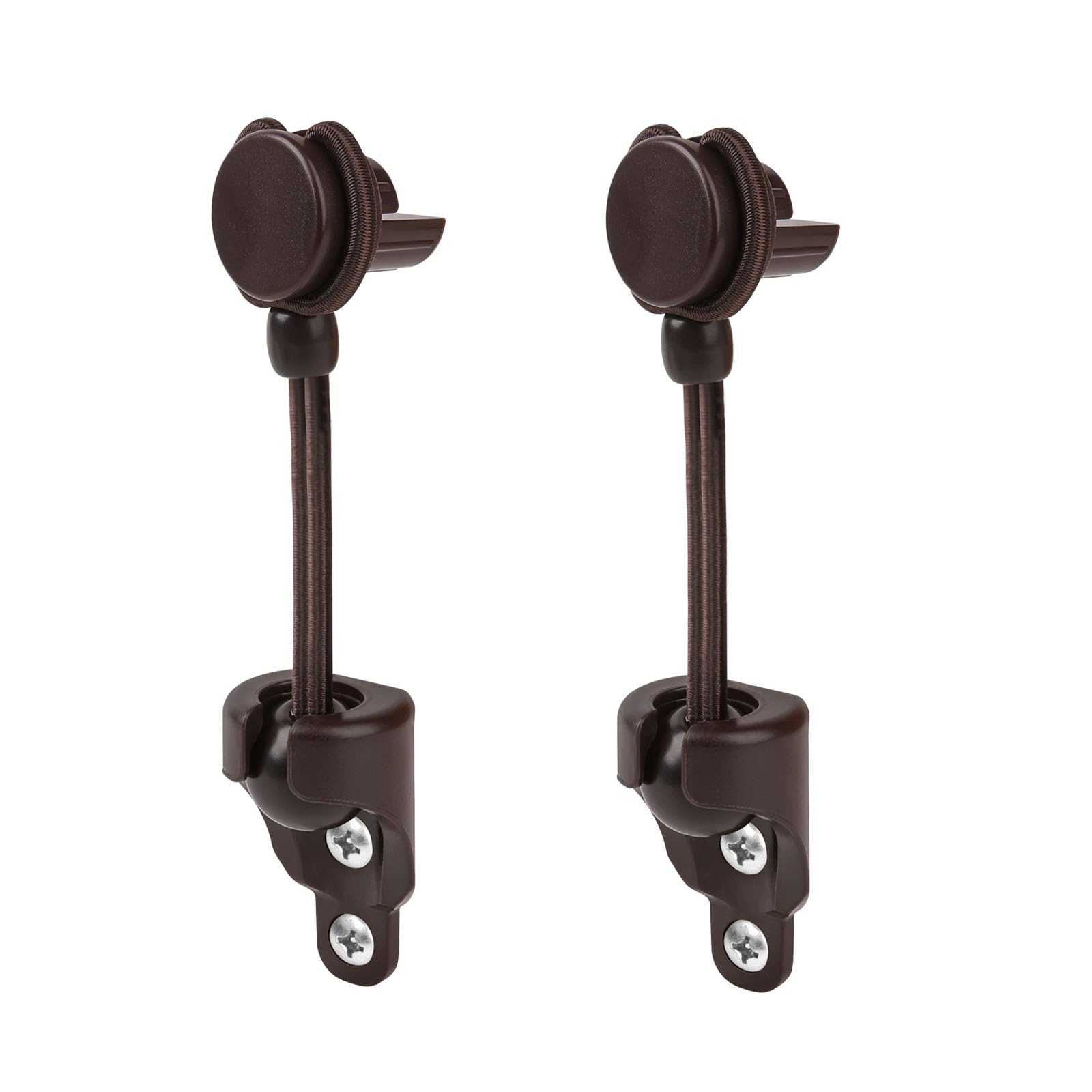 IVYSUN Ersatz-Schatten-Teile mit Endkappe für Coolaroo Versionen Outdoor-Jalousien, Sonnenschutz-Spann-Set für Coolaroo Außenrollos (Braun, 2 Set) von IVYSUN