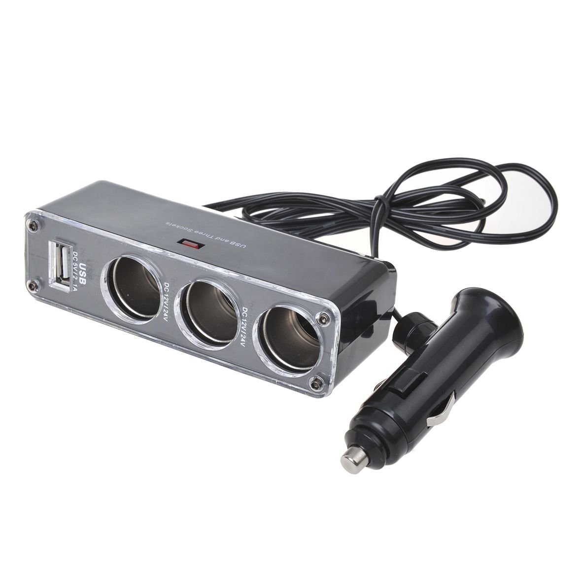 IWH 19014 3-fach Steckdose mit USB 12/24 Volt IWH 19014 3-fach Steckdose mit USB 12/24 Volt von IWH