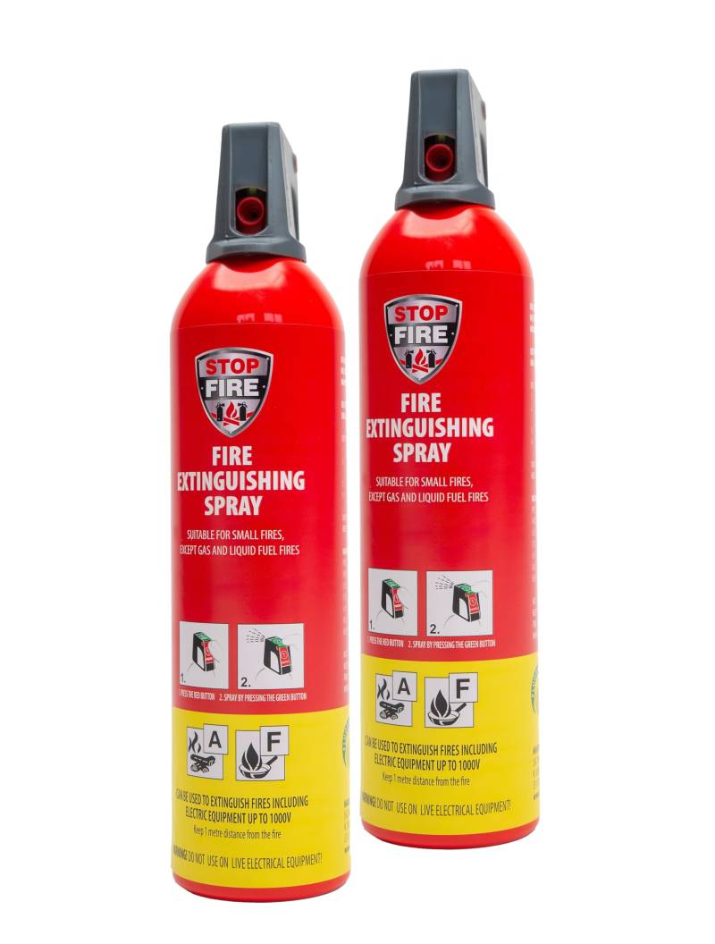 IWH 2 x Feuerlöschspray - Reinoldmax auch für Fettbrände-wiederverwendbar, 2 x 750 ml von IWH