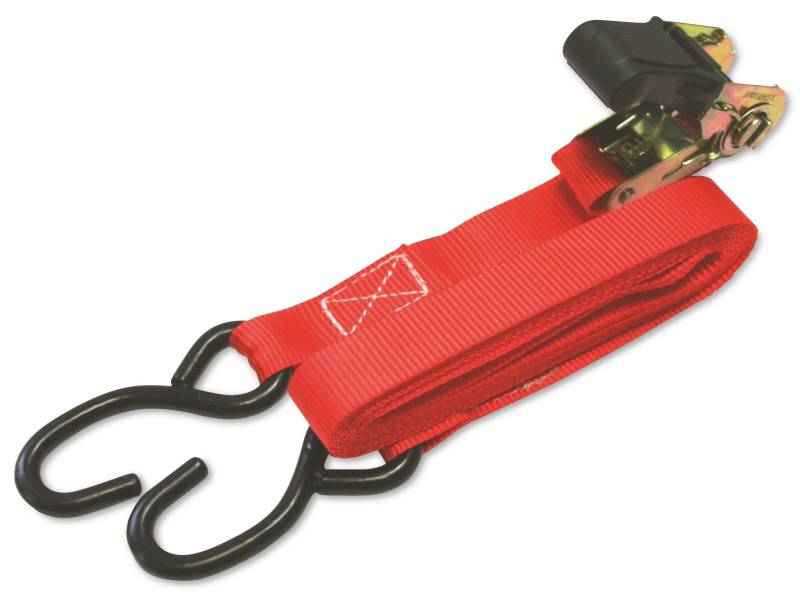 Spann- und Verzurrgurt-Set mit Ratsche und Haken 2,5 x 500 cm / 2 Stück von IWH