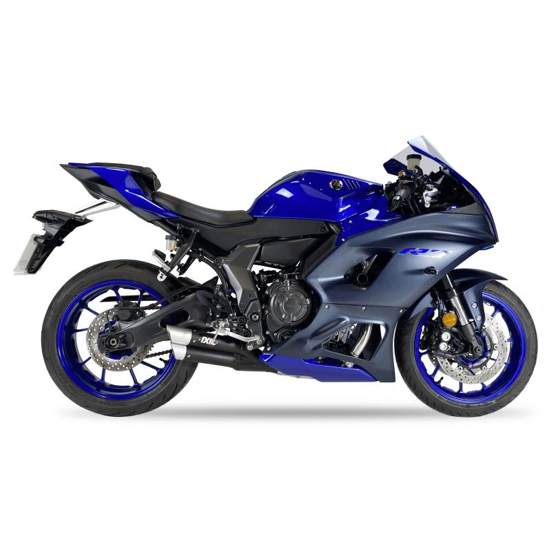 Sport Auspuff Komplettanlage IXIL Hyperlow XL BLACK Yamaha YZF R7 /A2 Bj.2021-2023 EURO5 +Kat +ABE Sport Auspuff Komplettanlage IXIL Hyperlow XL BLACK Yamaha YZF R7 /A2 Bj.2021-2023 EURO5 +Kat +ABE von IXIL / IXRace