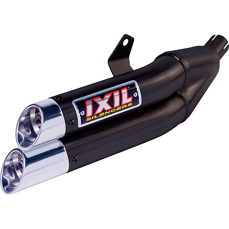 IXIL Auspuff Hyperlow XL schwarz für Kawasaki Z 900 2017- von IXIL