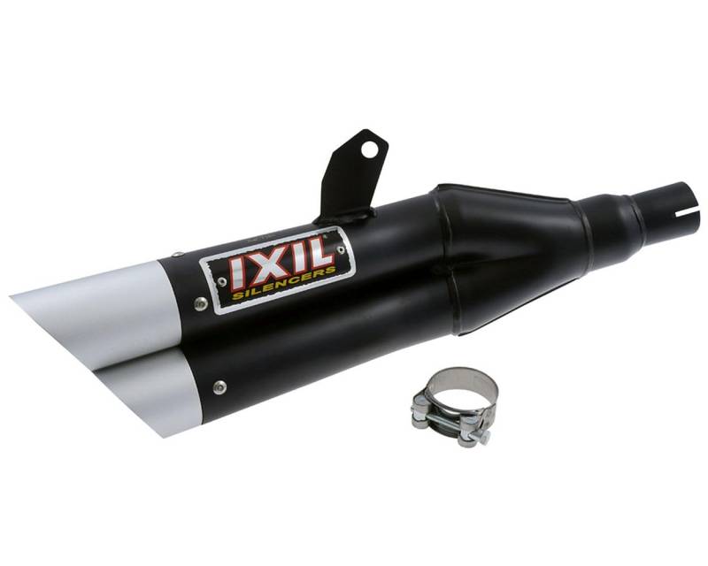 IXIL Endschalldämpfer Hyperlow black XL, ER 6 F, 06-, ER 6 N, 05-11, Versys 650, 06-14 (Black) von IXIL