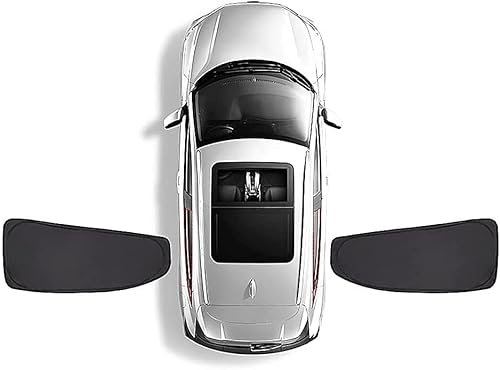 Für Mercedes Benz C-Class W205 2014-2022 Magnetisch Sonnenschutz Vorhang fürs Auto, Baby mit UV Schutz, Reflektierende Hitzeschutz, der Privatsphäre,Set of two2 von IXITAB