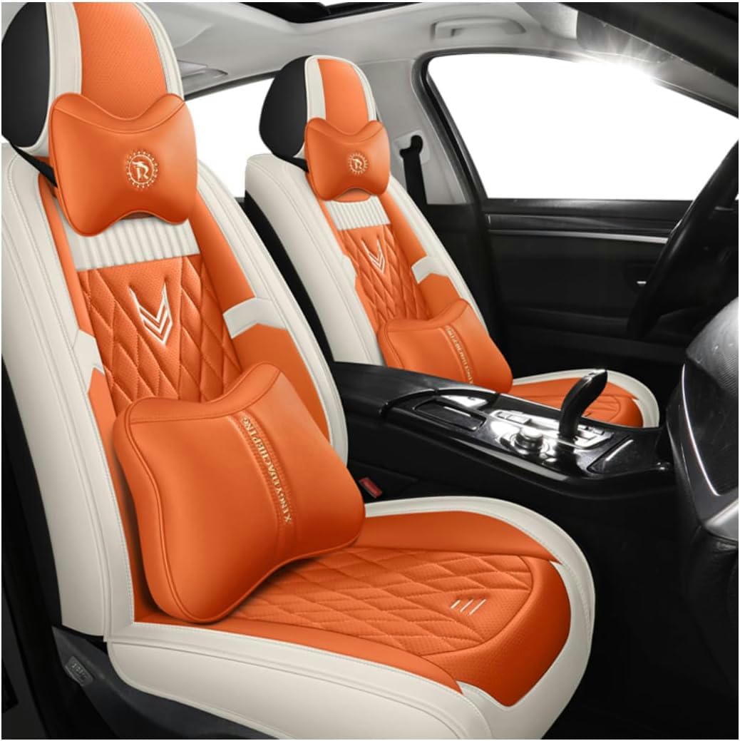 IXITAB Sitzbezüge Auto Autositzbezüge Universal Set für Honda Todos Los Modelos Urv CRV Civic Accord City Xrv Hrv Auto Zubehör,Orange Luxus IXITAB Sitzbezüge Auto Autositzbezüge Universal Set für Honda Todos Los Modelos Urv CRV Civic Accord City Xrv Hrv Auto Zubehör,Orange Luxus von IXITAB