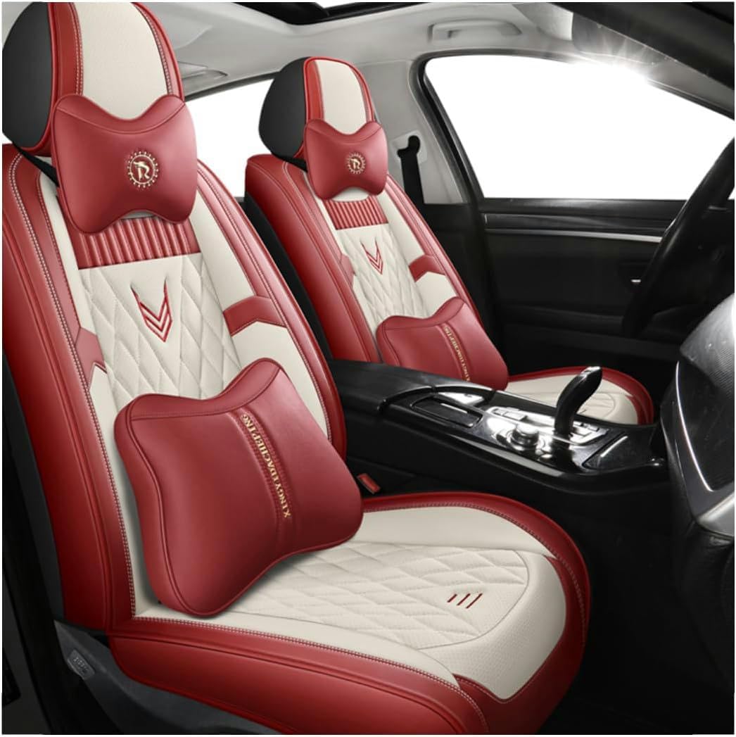 IXITAB Sitzbezüge Auto Autositzbezüge Universal Set für Kia Sorento Ceed Sporage R Rio Soul Optima k5 k3, 2012 kia Soul Auto Zubehör,roter Luxus IXITAB Sitzbezüge Auto Autositzbezüge Universal Set für Kia Sorento Ceed Sporage R Rio Soul Optima k5 k3, 2012 kia Soul Auto Zubehör,roter Luxus von IXITAB
