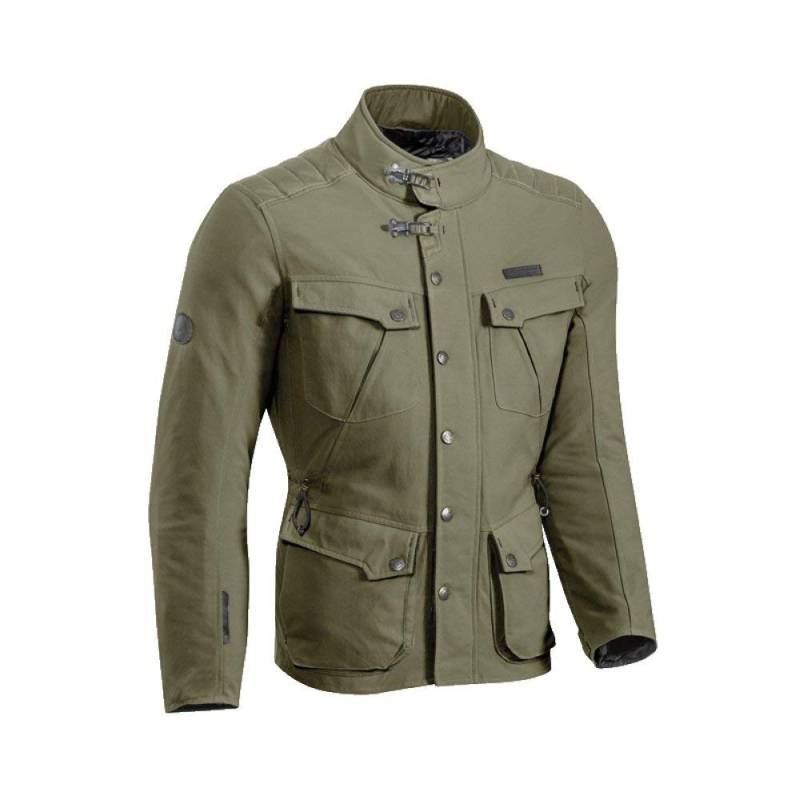 Ixon Exhaust Jacke Moto, Kaki, XXXL von Ixon