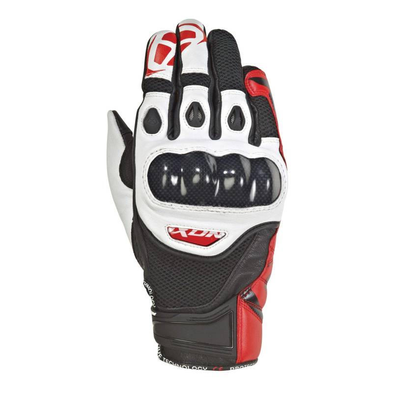 IXON Motorradhandschuhe Rs Recon Air Schwarz/Weiss/Rot, Schwarz/Weiss/Rot, 3XL von IXON