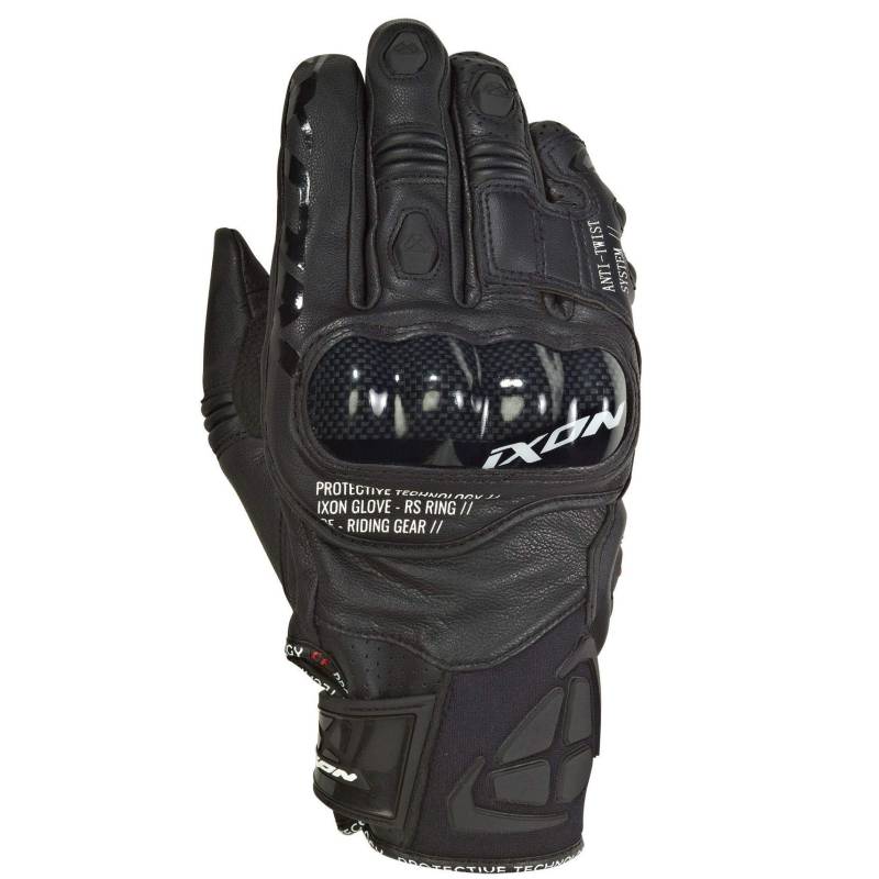 Ixon Motorradhandschuhe Rs Ring Schwarz, Schwarz, XXL von IXON