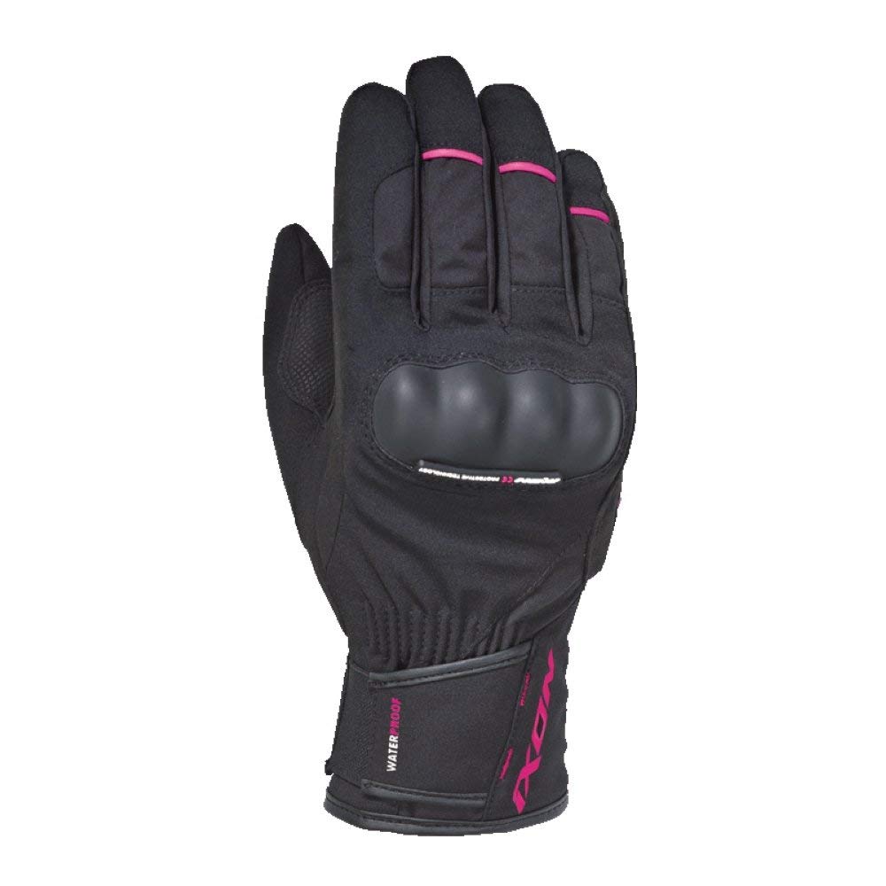 Ixon Motorradhandschuhe Pro Russel Lady Schwarz/Fushia, Schwarz/Fuchsia, XXL von IXON