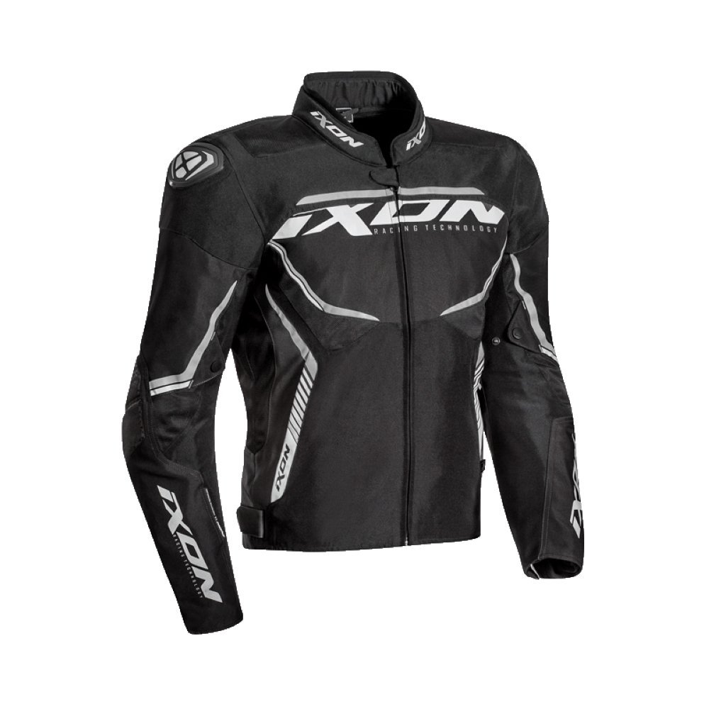 IXON Motorradjacken Sprinter Sport Schwarz, Schwarz, 3XL von IXON