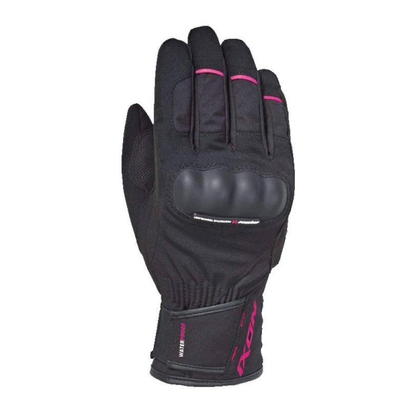 Ixon Motorradhandschuhe Pro Russel Lady Schwarz/Fushia, Schwarz/Fuchsia, M von IXON