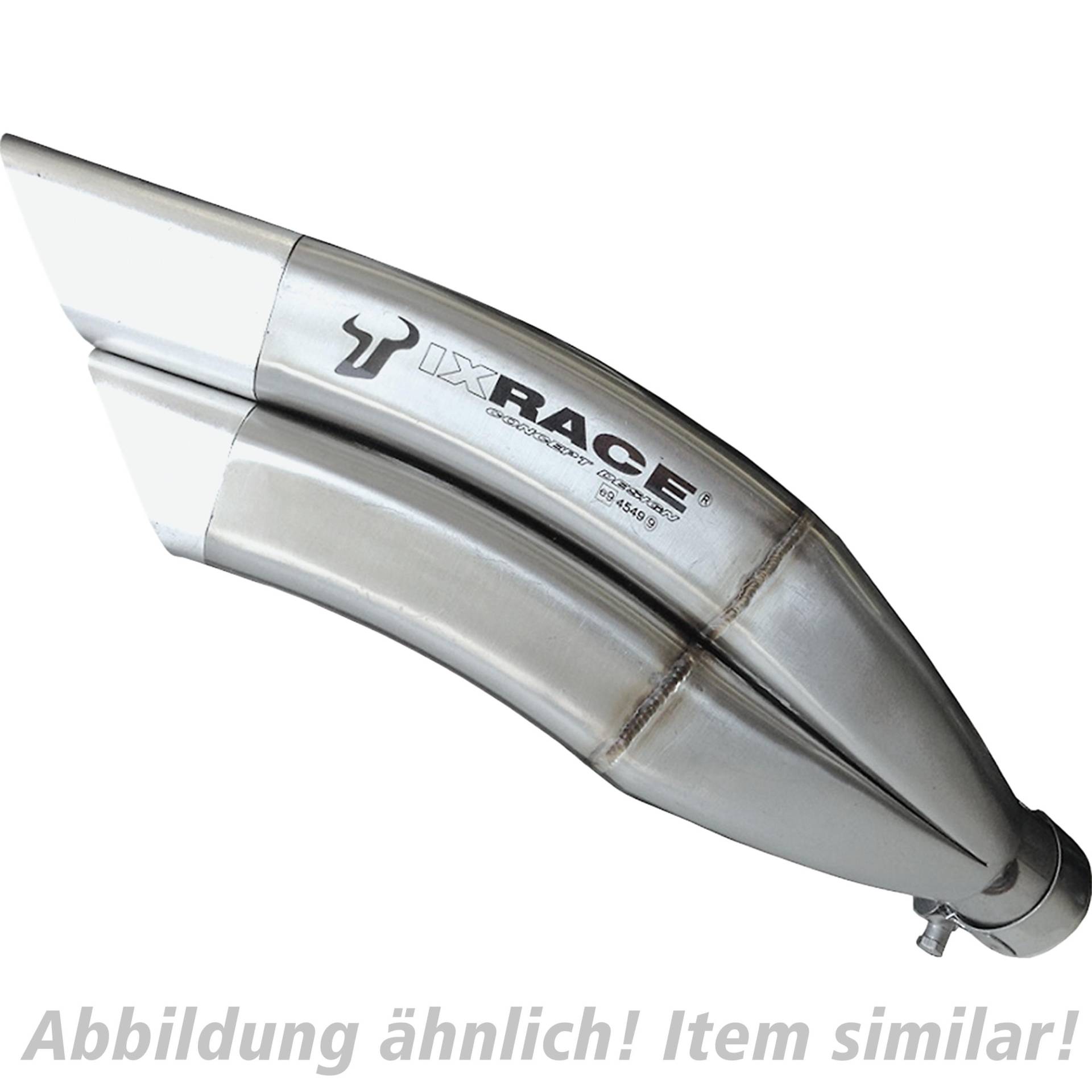 IXRACE Dualexit 2 Auspuff Paar silber für Kawa Z 1000 /R/SX 2010- IXRACE Dualexit 2 Auspuff Paar silber für Kawa Z 1000 /R/SX 2010- von IXRACE