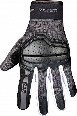 IXS Evo-Air, Handschuhe Damen - Schwarz/Dunkelgrau/Weiß - XL von IXS