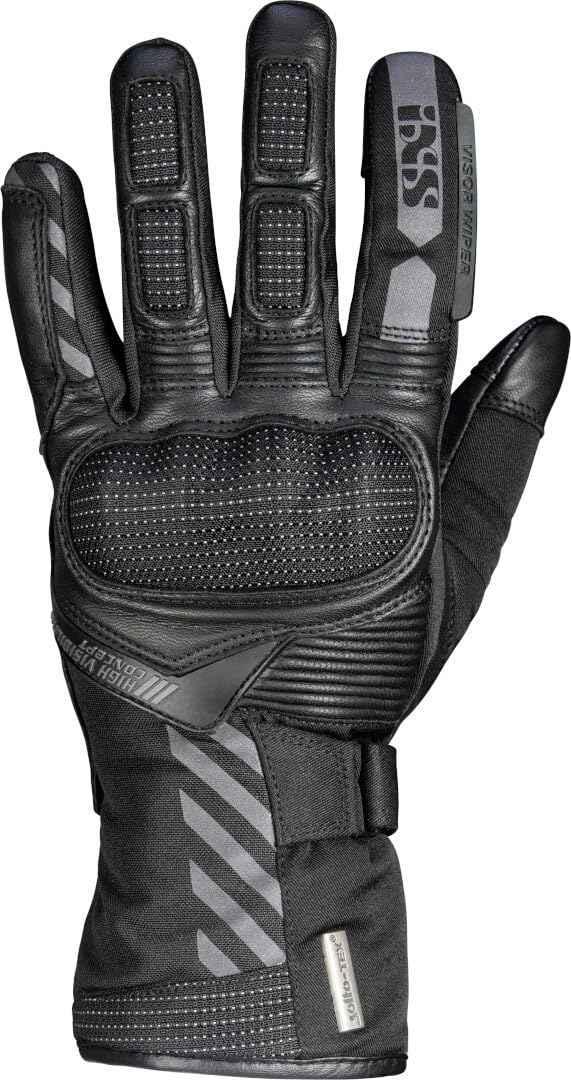IXS Glasgow-ST 2.0 Damen Motorradhandschuhe, schwarz, XL von IXS