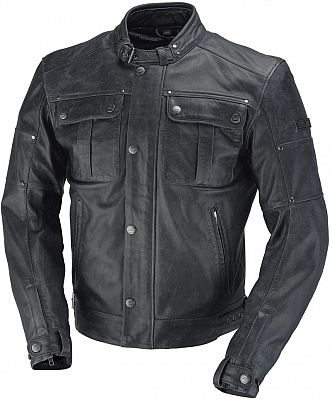 IXS Harding, Lederjacke - Schwarz - 46 von IXS