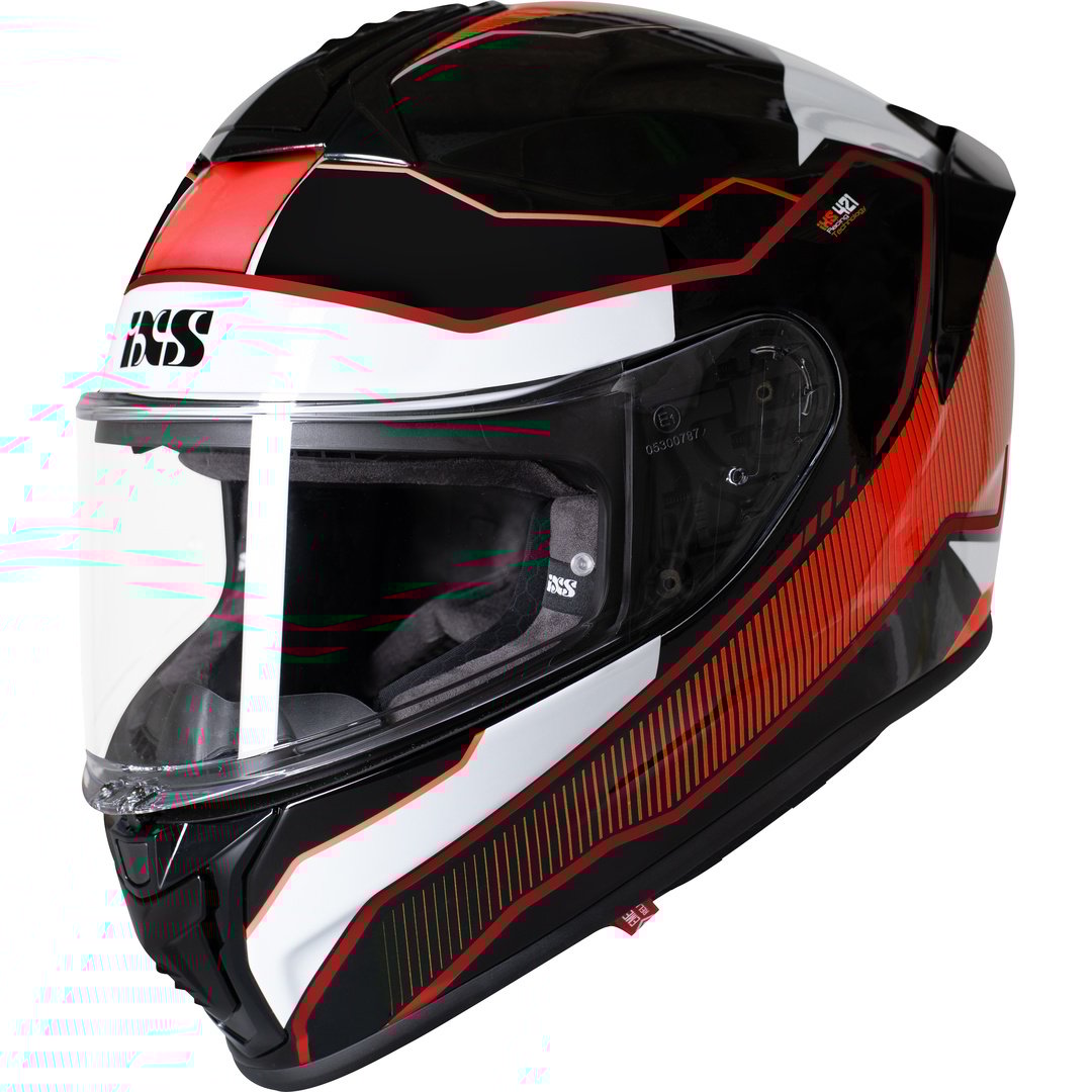 IXS Integralhelm iXS421 FG 2.1 schwraz/weiß/neonrot XXL IXS Integralhelm iXS421 FG 2.1 schwraz/weiß/neonrot XXL von IXS