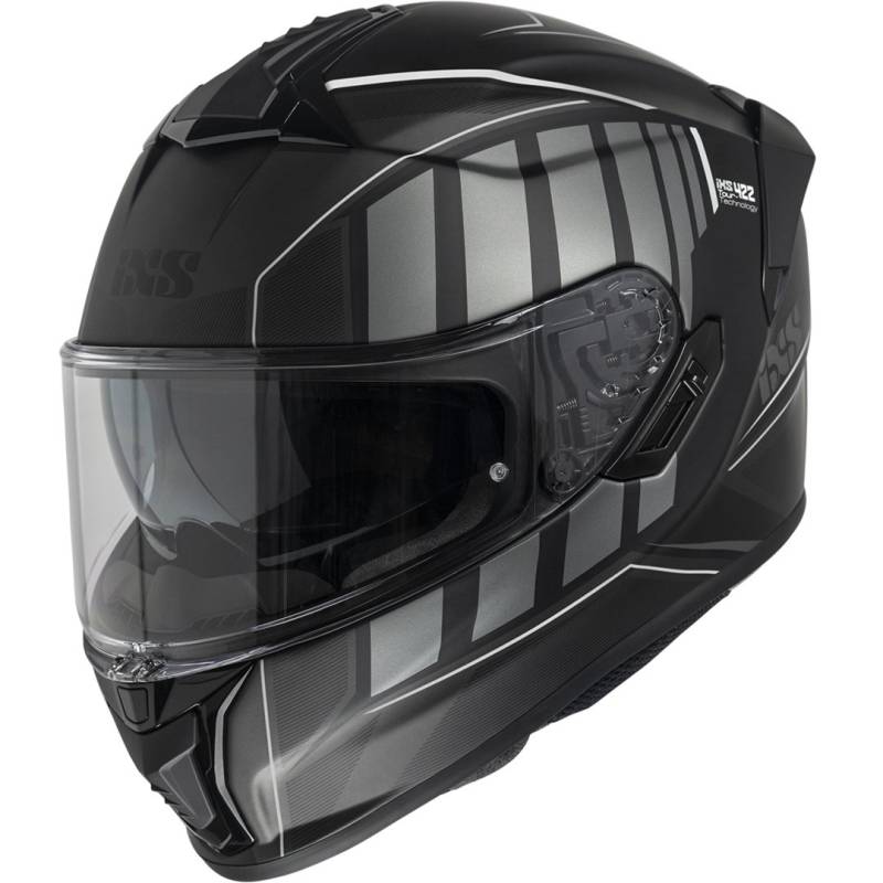 IXS Integralhelm iXS422 FG 2.1 mattschwarz/grau XXL von IXS