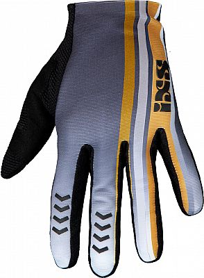 IXS Light-Air 2.0, Handschuhe - Grau/Weiß/Schwarz/Orange - M von IXS