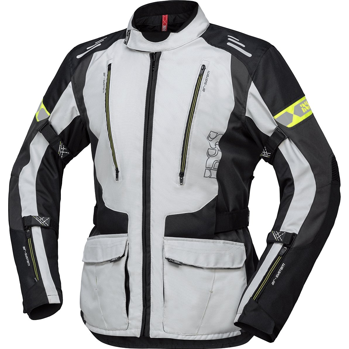 IXS Lorin-ST Textiljacke grau/schwarz-neongelb XL Herren IXS Lorin-ST Textiljacke grau/schwarz-neongelb XL Herren von IXS