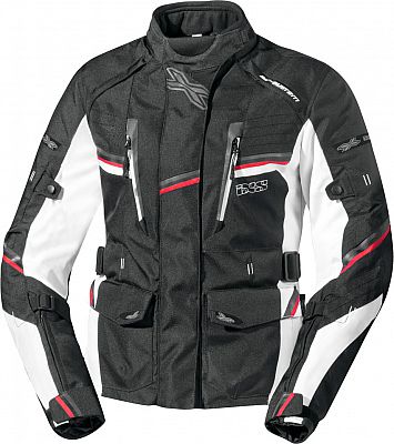 IXS Malawi, Textiljacke wasserdicht Damen - Schwarz/Weiß - 3XL von IXS