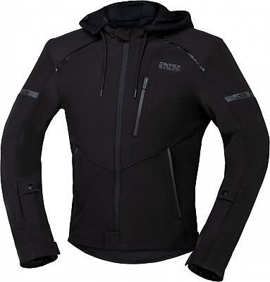 IXS Moto 2.0, Textiljacke wasserdicht - Schwarz - M von IXS