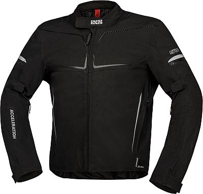 IXS TS-Pro ST-Plus, Textiljacke wasserdicht - Schwarz - L von IXS