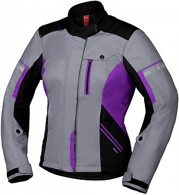 IXS Tour Finja-ST 2.0, Textiljacke Damen - Schwarz/Grau/Pink - 3XL von IXS