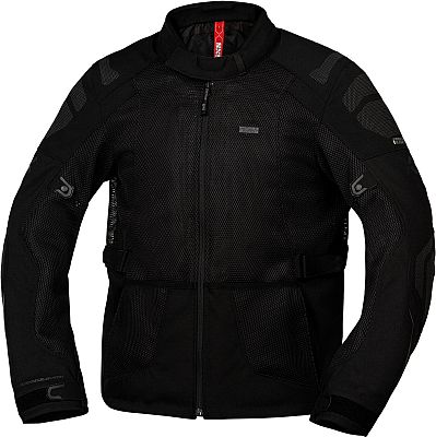 IXS Tourster-BigAir 1.0, Textiljacke - Schwarz - 4XL von IXS