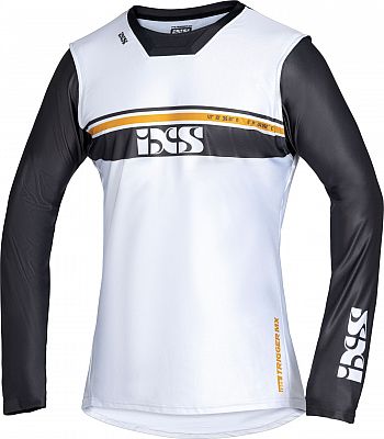 IXS Trigger MX 2.0, Trikot - Weiß/Dunkelgrau/Orange - XXL von IXS