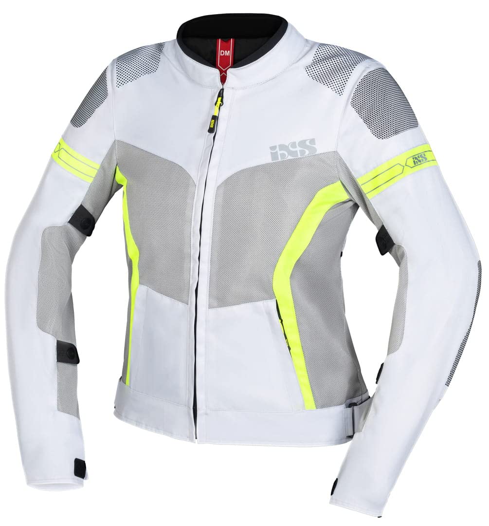 IXS Trigonis-Air Damen Motorrad Textiljacke, grau/gelb, L IXS Trigonis-Air Damen Motorrad Textiljacke, grau/gelb, L von IXS