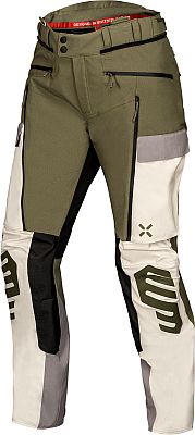 IXS Venture-STX 1.0, Textilhose wasserdicht - Hellgrau/Oliv/Grau - S von IXS