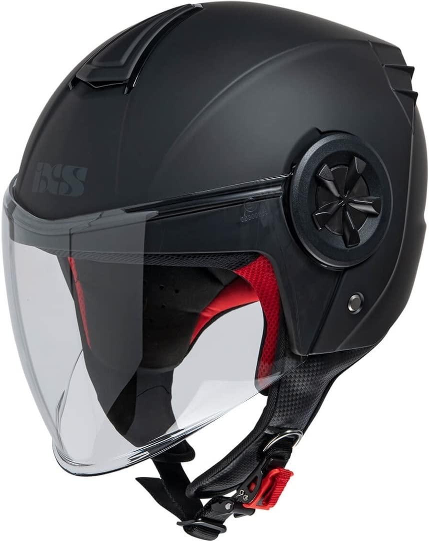 IXS Unisex – Erwachsene 851 Motorradhelm, Mattschwarz, M von IXS