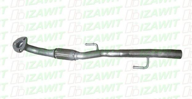 IZAWIT Reparaturrohr, Katalysator VW,SKODA,SEAT 18.076 6Q0254502RX,6Q0254502KX von IZAWIT