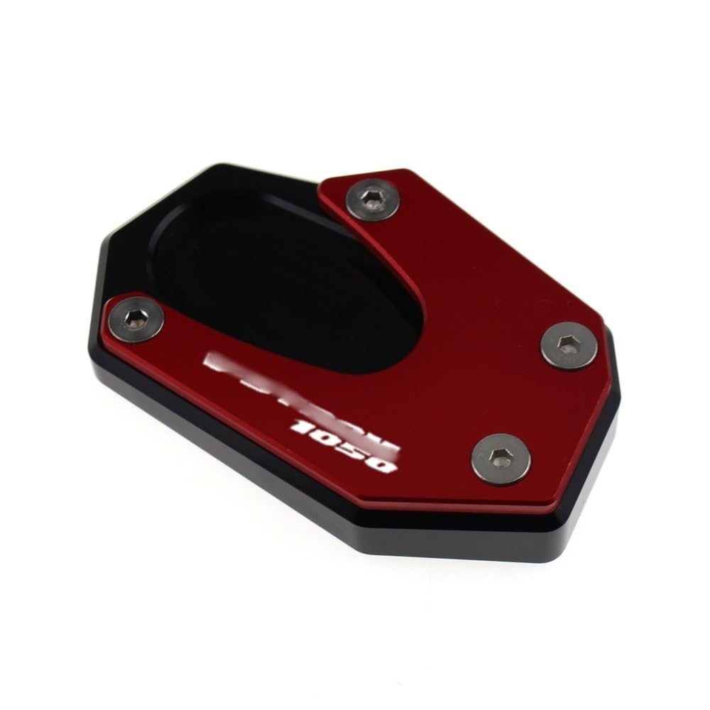 Motorrad SeitenstäNder,SeitenstäNder Verbreiterung Fit Verwendung Passend für Suzuki V-Strom 1050 XT Vstrom 1050 2020 Motorrad CNC Side Kickstand Stand Extension Vergrößern(Red) von IZHAOGJING