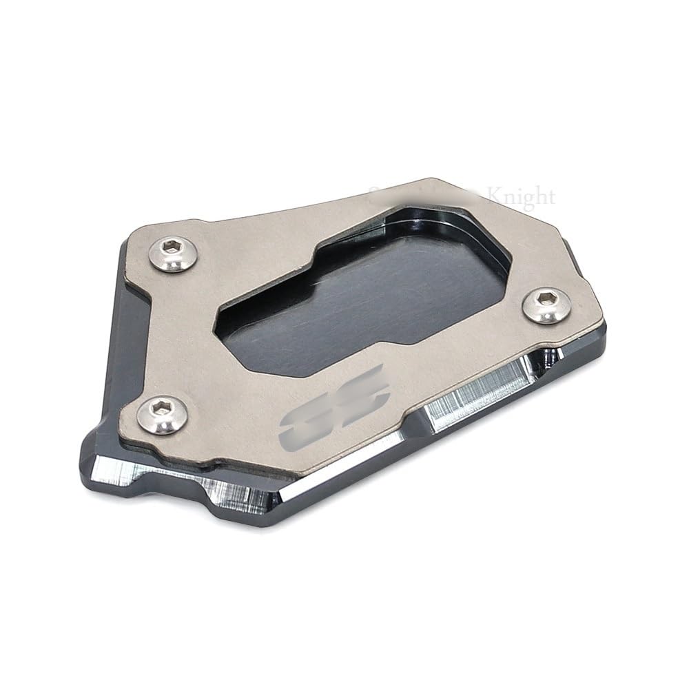 Motorrad SeitenstäNder,SeitenstäNder Verbreiterung Motorrad Kickstand FIT FIT Passend für BMW R 1200 GS LC R1200GS ADV R1250GS Abenteuer R 1250 GS CNC Motorrad Seitenteil Vergrößern(Titanium GS) von IZHAOGJING