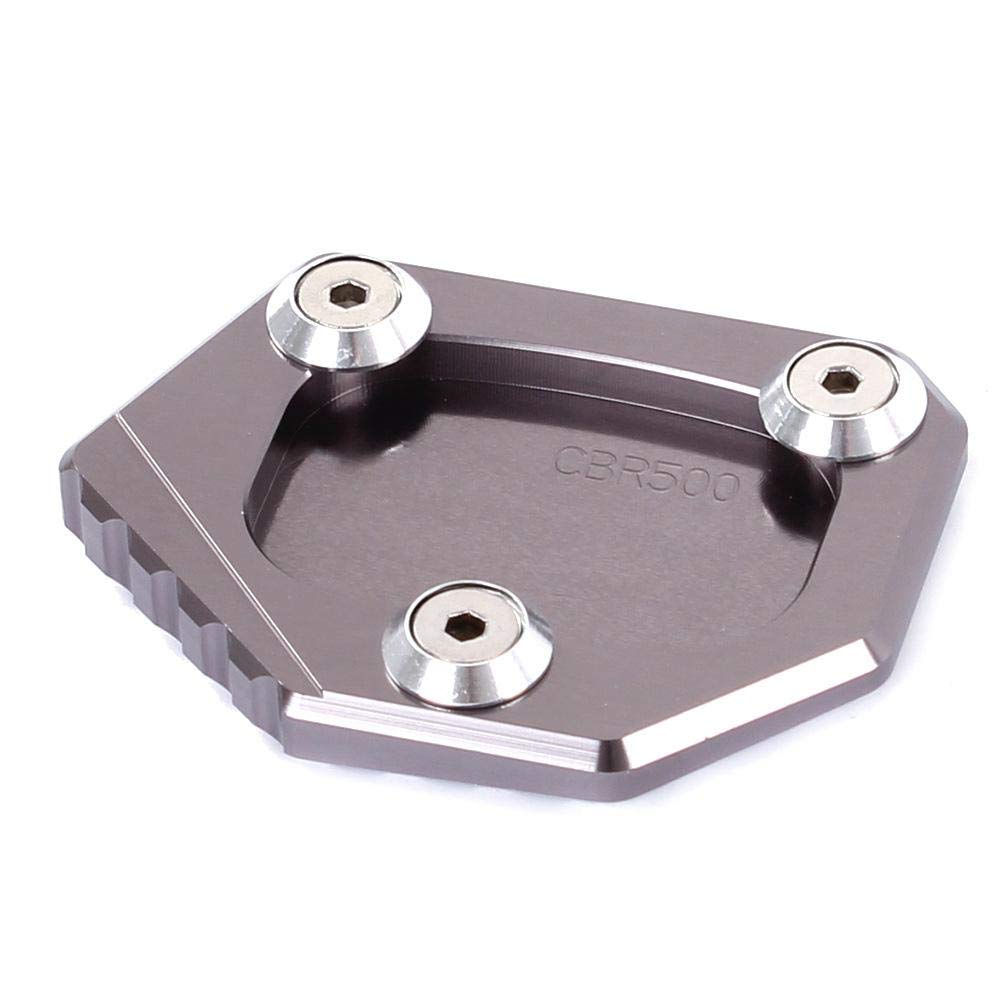 Motorrad SeitenstäNder,SeitenstäNder Verbreiterung Professionelle Aluminiummotorrad Kickstand Seitenständer Verlängerung Pad Plate-Abdeckung Motorradteile Fit Passend für Honda CB400 NC700 CB250F(Tita Motorrad SeitenstäNder,SeitenstäNder Verbreiterung Professionelle Aluminiummotorrad Kickstand Seitenständer Verlängerung Pad Plate-Abdeckung Motorradteile Fit Passend für Honda CB400 NC700 CB250F(Tita von IZHAOGJING