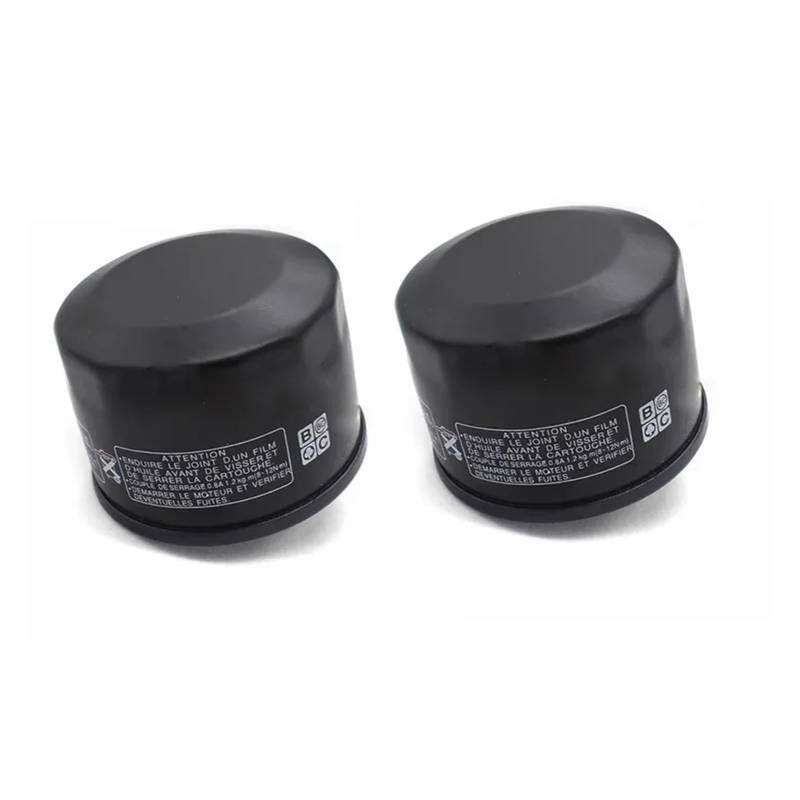 Motorrad Ölfilter for ATV YFM700 YFM700K Kodiak 700 4WD EPS Hunter SE 2016-2018 YFM 700 YFM700KPS YFM700KPX YFM700KPH(2pc) von IZIWDORW