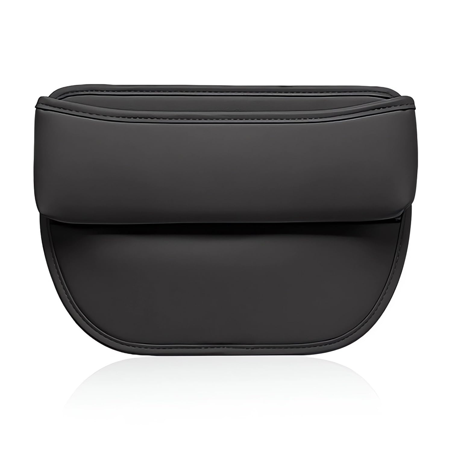 Ianulus Autositz Gap Aufbewahrungsbox, Tragbar und Einfach zu Verstauen Aufbewahrungsbox Autositz, Aufbewahrungsbox für Autositze Auto Organizer, Universal-auto Organizer Vorne (Schwarz) von Ianulus