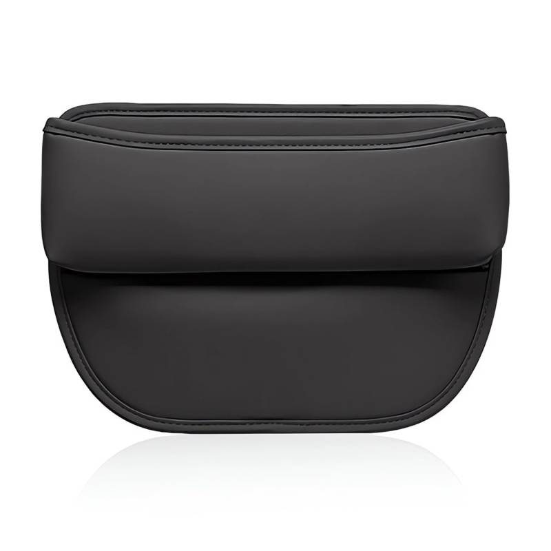 Ianulus Autositz Gap Aufbewahrungsbox, Tragbar und Einfach zu Verstauen Aufbewahrungsbox Autositz, Aufbewahrungsbox für Autositze Auto Organizer, Universal-auto Organizer Vorne (Schwarz) von Ianulus