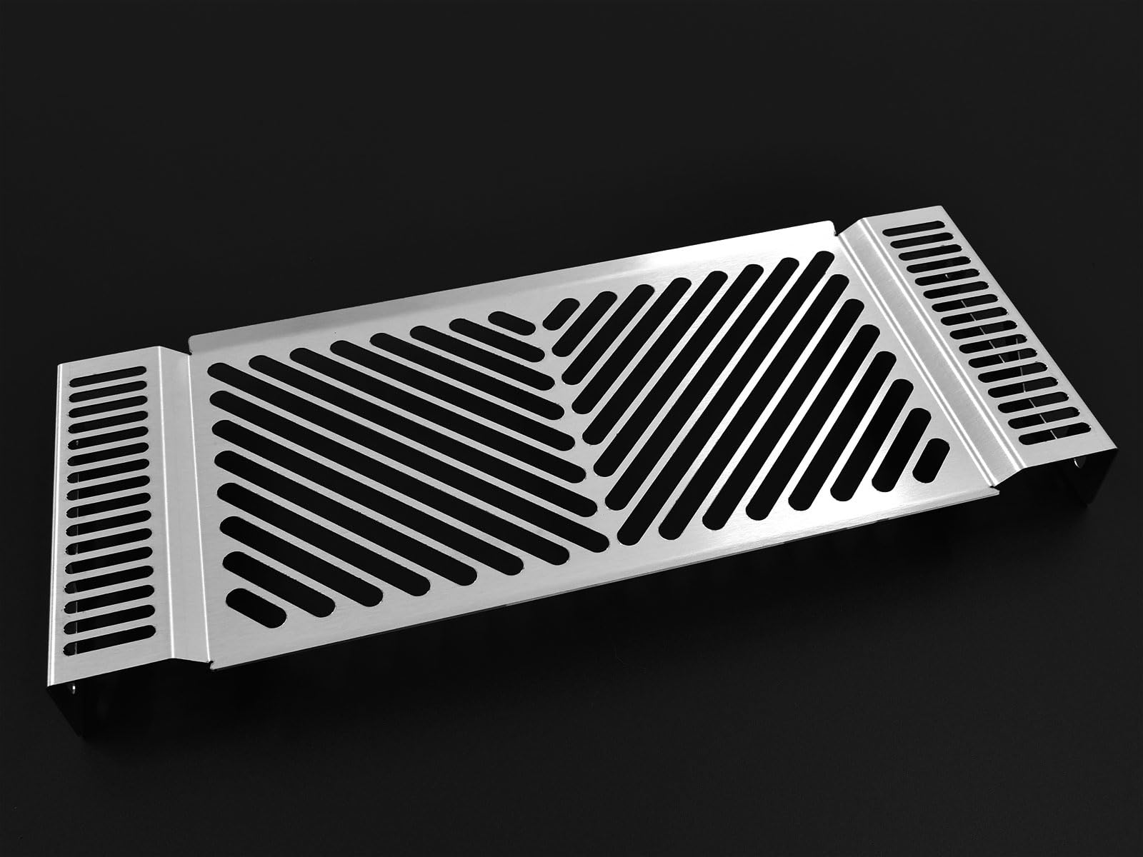 IBEX 10001521 Kühlerabdeckung Wasserkühler Kühlergrill Kühlerschutz Kühlergitter Kühlerschutzgitter Kühlerverkleidung Design Clean silber IBEX 10001521 Kühlerabdeckung Wasserkühler Kühlergrill Kühlerschutz Kühlergitter Kühlerschutzgitter Kühlerverkleidung Design Clean silber von IBEX