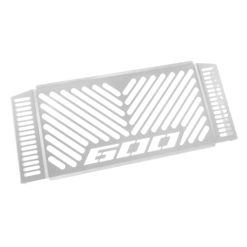 IBEX 10001760 Kühlerabdeckung Wasserkühler Kühlergrill Kühlerschutz Kühlergitter Kühlerschutzgitter Kühlerverkleidung Design Logo silber von Jlwiy