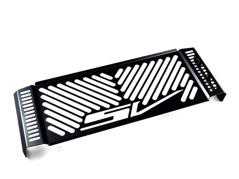 kompatibel mit: Suzuki SV 650 N/S 03-04 Kühlerabdeckung Wasserkühler Kühlergrill Black Logo von Homry