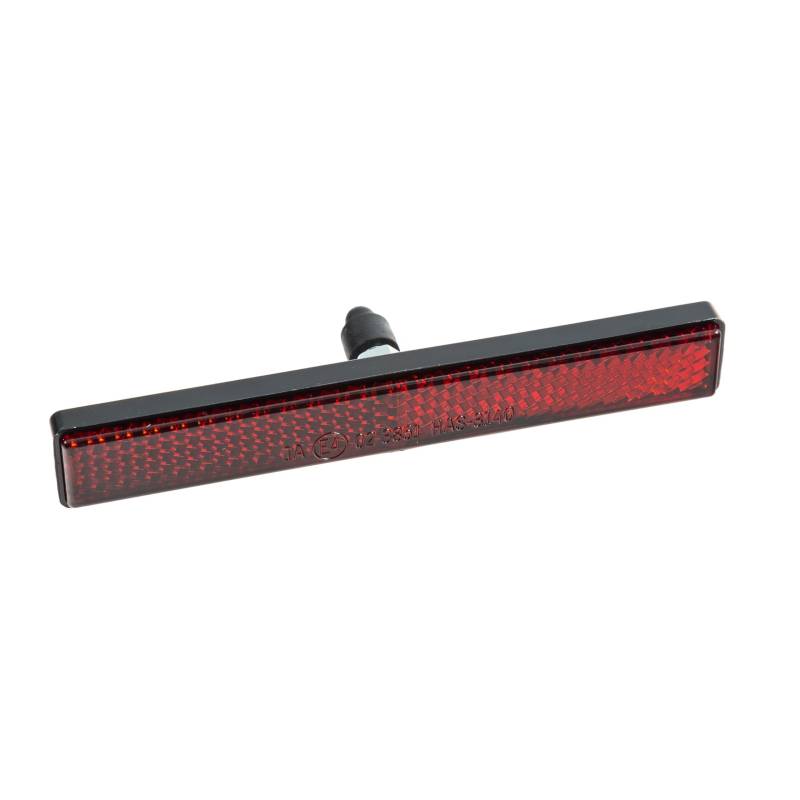 IBEX Universal Motorrad Daytona Rückstrahler Gewindebolzen M5 rot 13 x 100 mm von Homry