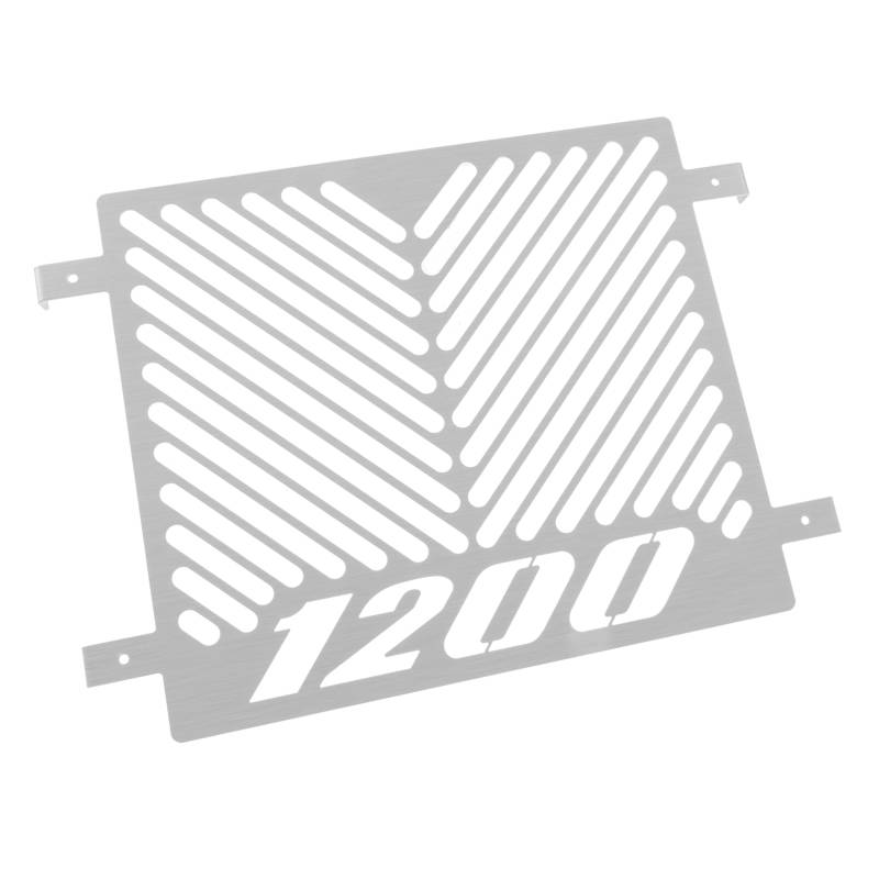 ZIEGER Kühlerabdeckung ohne Seitenabdeckung kompatibel mit Yamaha VMAX Logo von IBEX