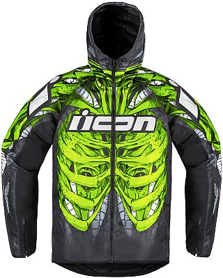 Icon Airform Manik´R, Textiljacke - Grün/Grau/Weiß - L von Icon